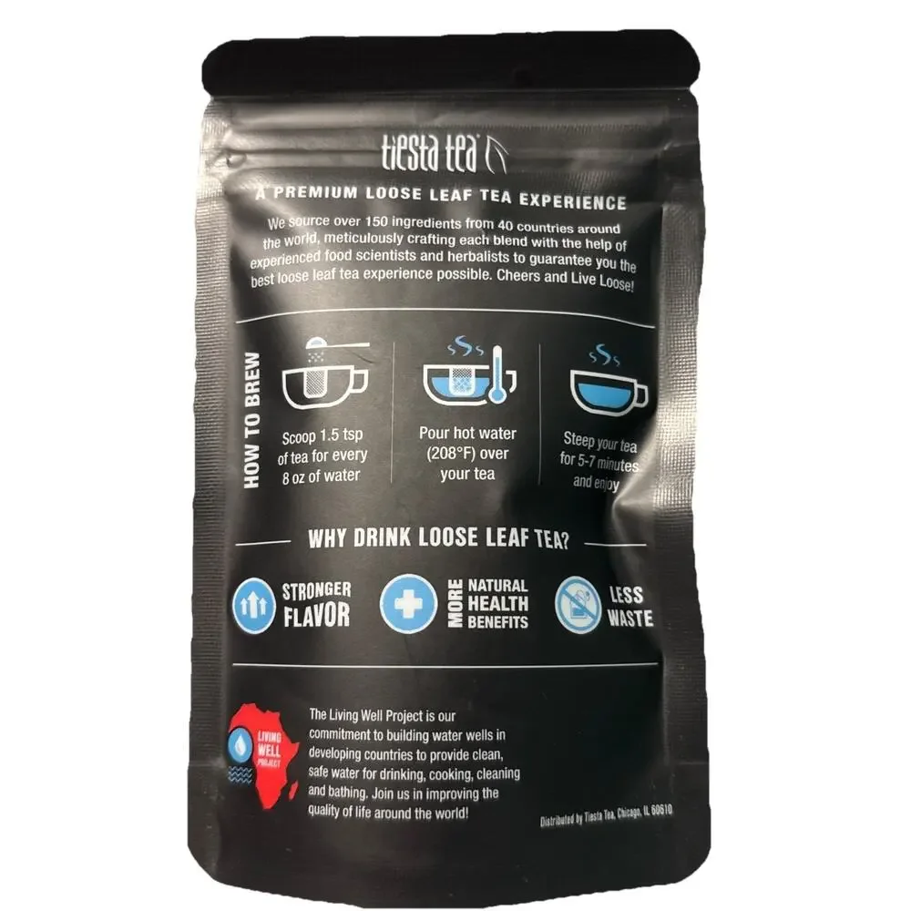 Tiesta Tea - Nutty Almond Cream Loose Leaf Cinnamon Almond Herbal Tea Non-Caf...